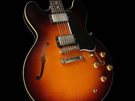 Used Gibson Memphis  58 ES-335 Reissue Electric Guitar  58 Burst Hot on Sale