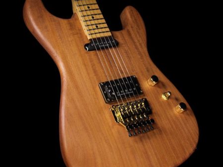 Charvel Custom Shop Exclusive Cooked Mahogany San Dimas Electric Guitar Natural on Sale