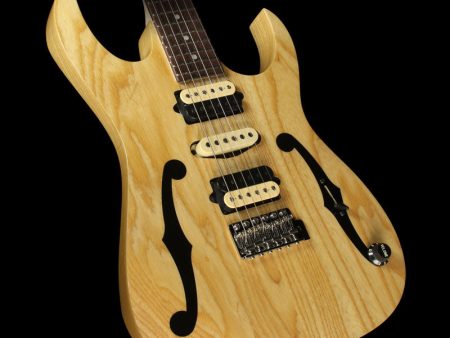 Used Ibanez PGM80P Paul Gilbert Signature Premium Electric Guitar Natural Online now