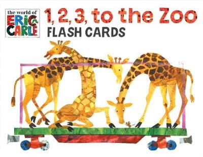 Eric Carle: 1, 2, 3 to the Zoo Train Flash Cards [2013] Cheap