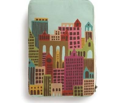 From 2012 Clearance: Sukie Cityscape iPad Sleeve [2012] For Sale