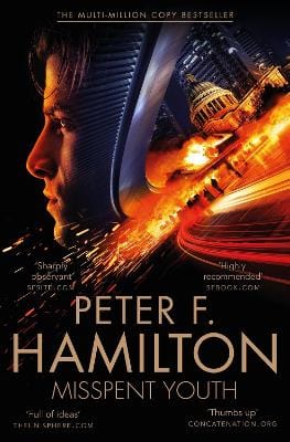 Peter F Hamilton: Misspent Youth [2016] paperback Sale